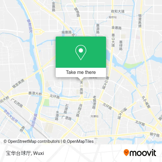 宝华台球厅 map