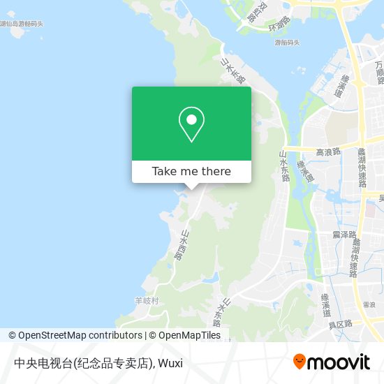 中央电视台(纪念品专卖店) map