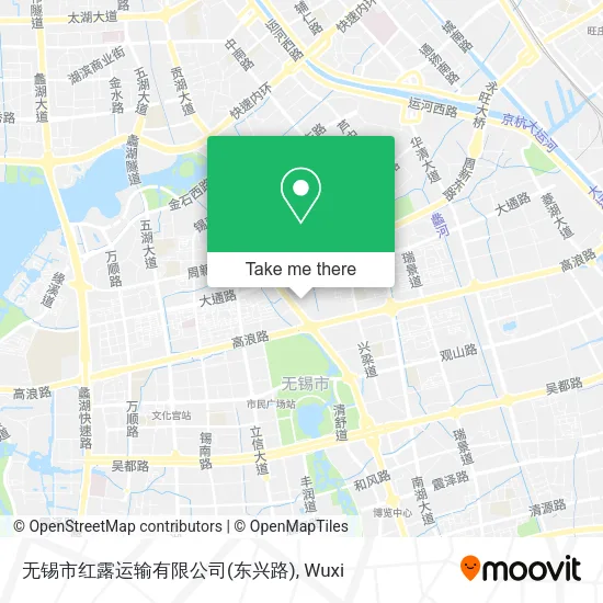 无锡市红露运输有限公司(东兴路) map