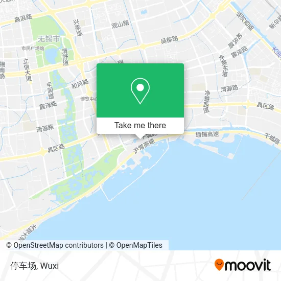 停车场 map