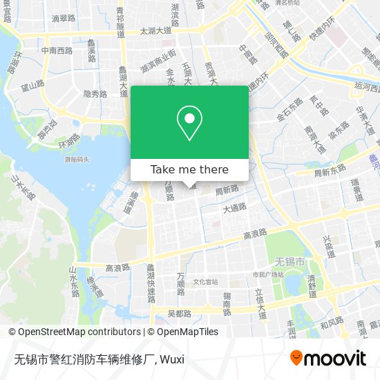 无锡市警红消防车辆维修厂 map