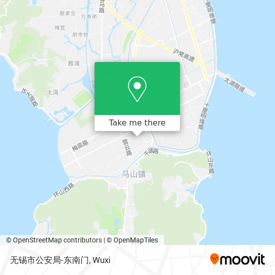 无锡市公安局-东南门 map
