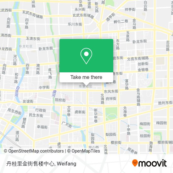 丹桂里金街售楼中心 map