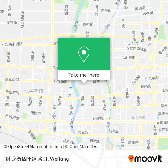 卧龙街四平路路口 map