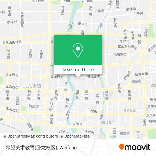 希望美术教育(卧龙校区) map