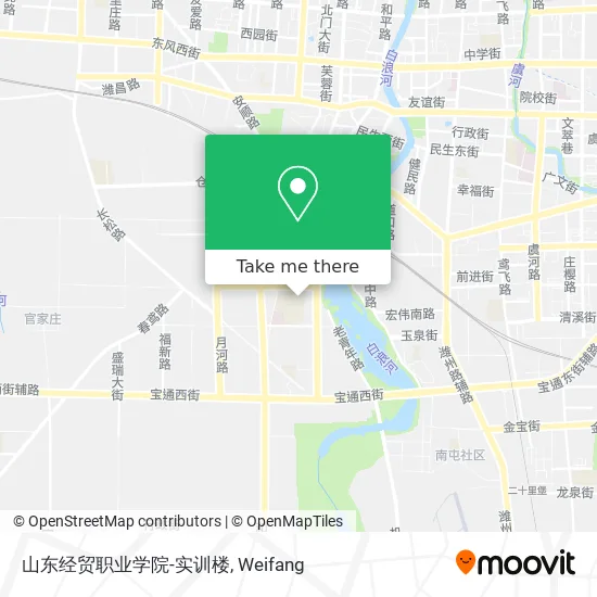 山东经贸职业学院-实训楼 map