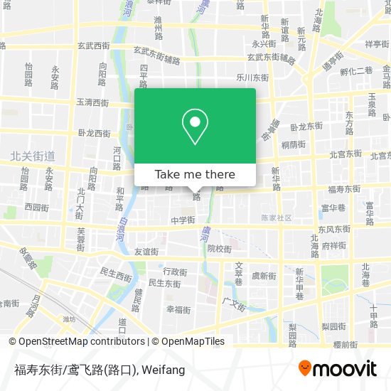 福寿东街/鸢飞路(路口) map