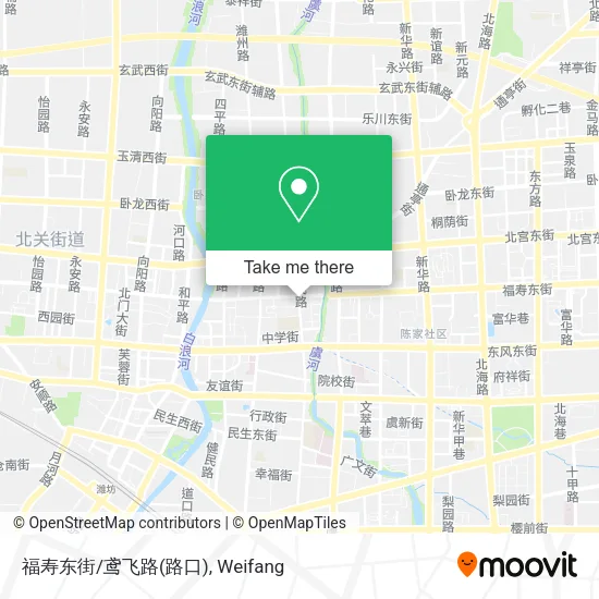 福寿东街/鸢飞路(路口) map