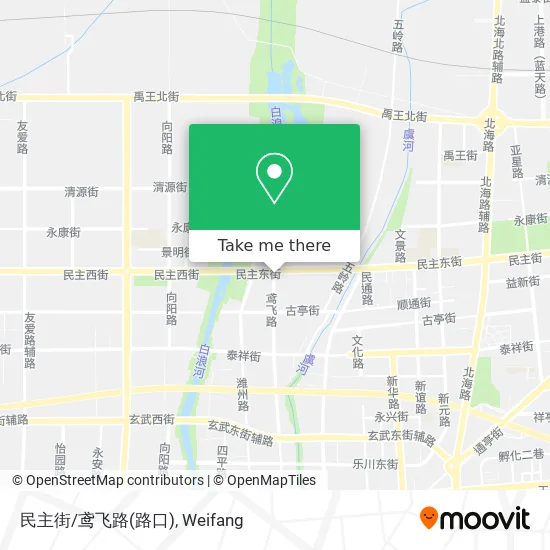 民主街/鸢飞路(路口) map