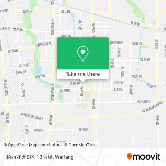 柏丽花园B区-13号楼 map
