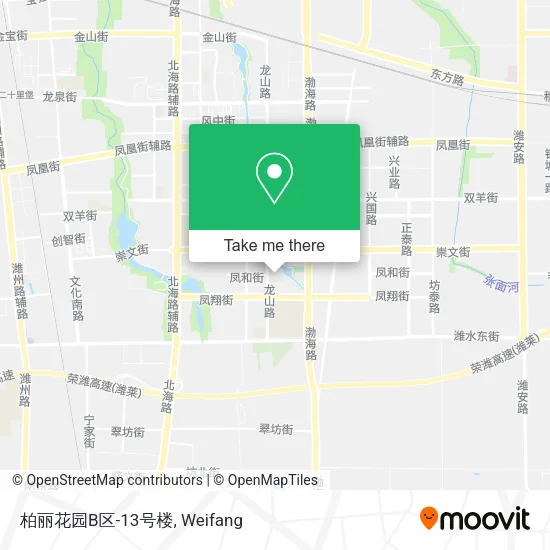 柏丽花园B区-13号楼 map