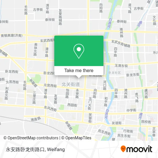 永安路卧龙街路口 map