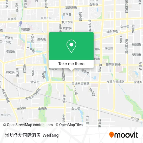潍坊华坊国际酒店 map