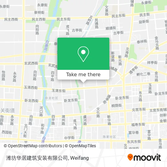 潍坊华居建筑安装有限公司 map