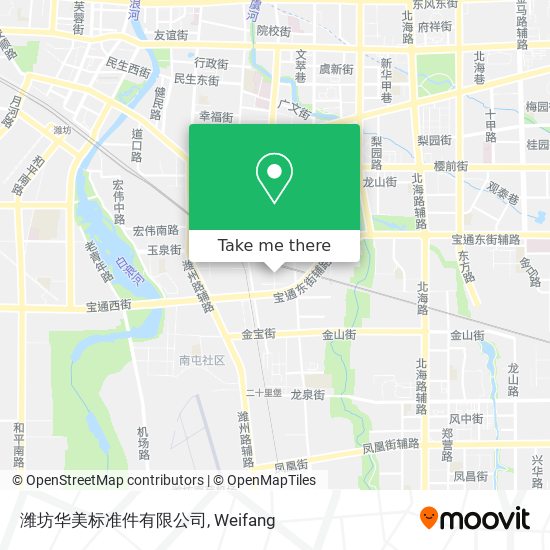潍坊华美标准件有限公司 map