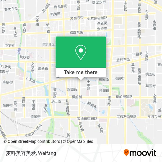 麦科美容美发 map