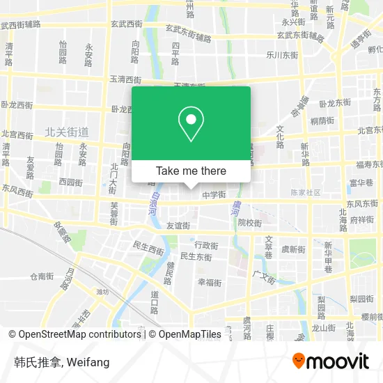 韩氏推拿 map