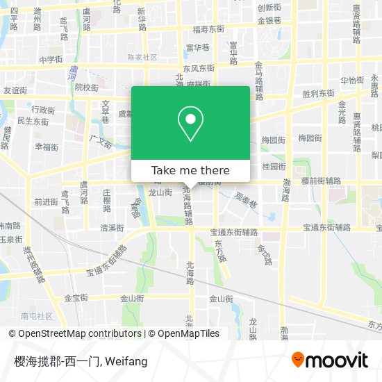 樱海揽郡-西一门 map