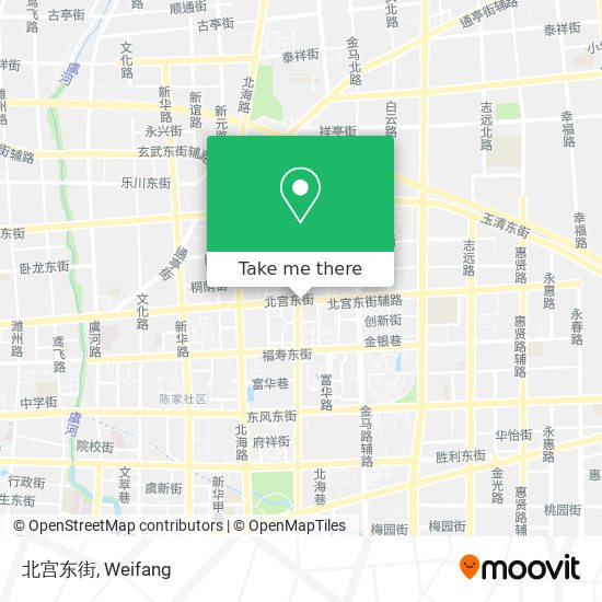 北宫东街 map