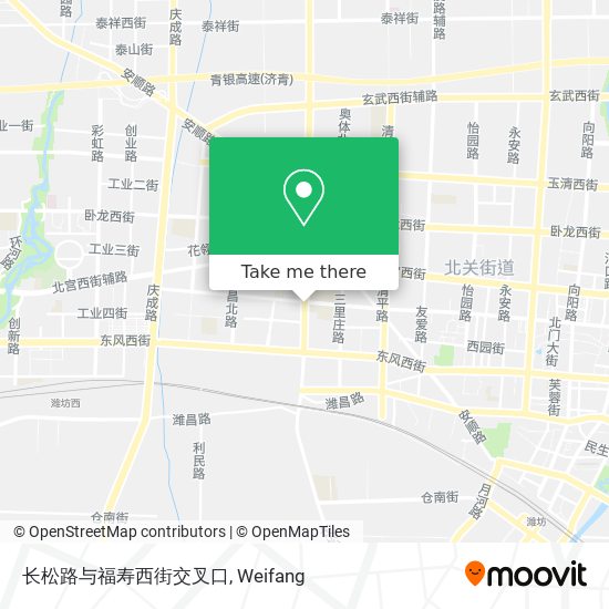 长松路与福寿西街交叉口 map