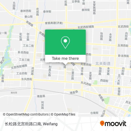 长松路北宫街路口南 map