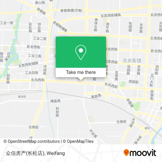 众信房产(长松店) map