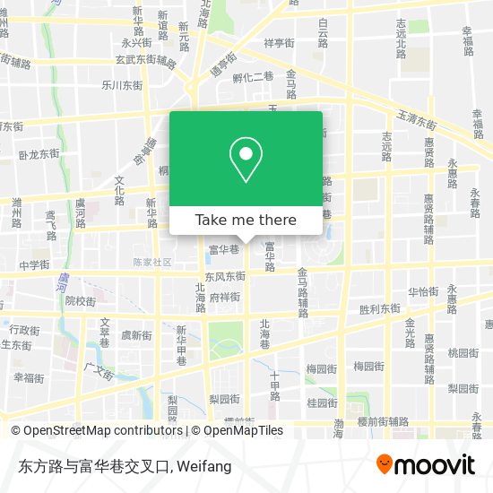 东方路与富华巷交叉口 map