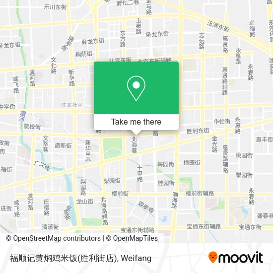 福顺记黄焖鸡米饭(胜利街店) map