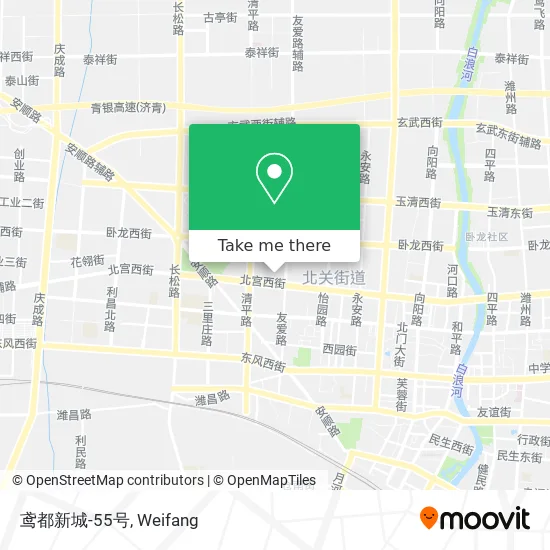 鸢都新城-55号 map