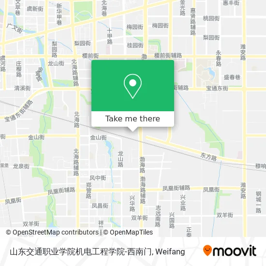 山东交通职业学院机电工程学院-西南门 map