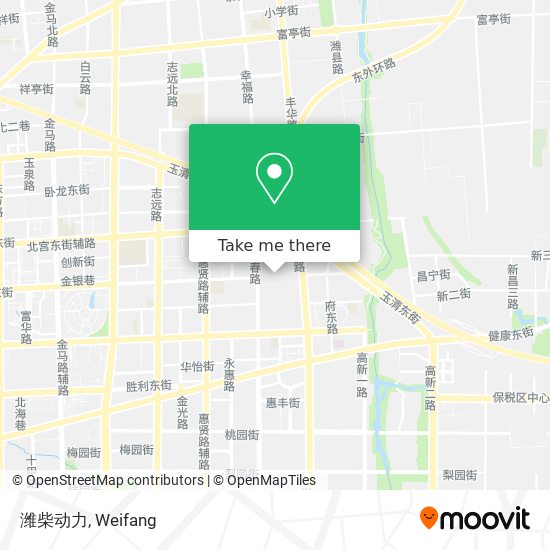 潍柴动力 map
