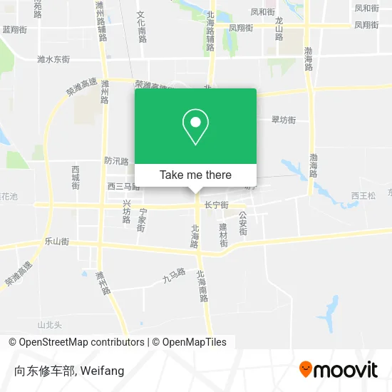 向东修车部 map
