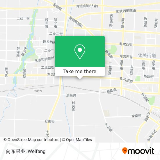 向东果业 map