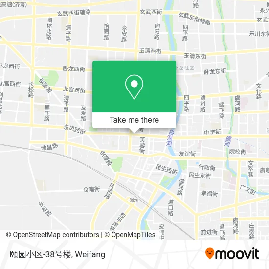 颐园小区-38号楼 map