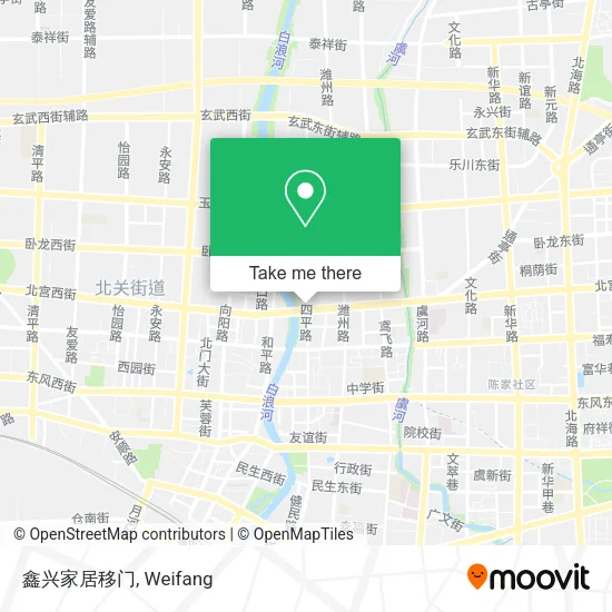 鑫兴家居移门 map