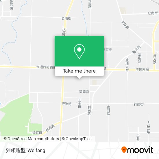独领造型 map