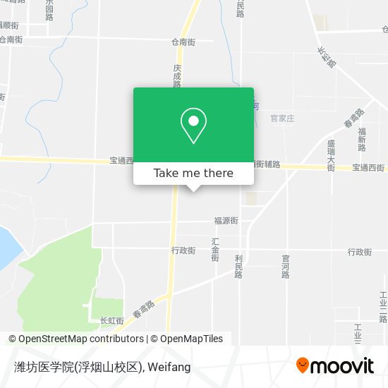 潍坊医学院(浮烟山校区) map
