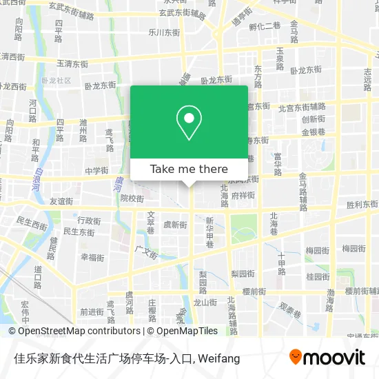 佳乐家新食代生活广场停车场-入口 map