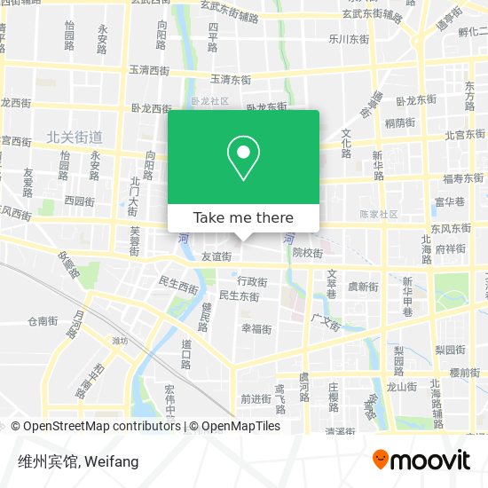 维州宾馆 map