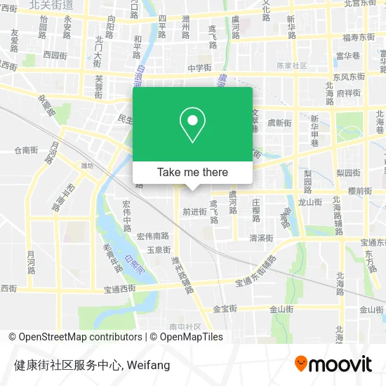 健康街社区服务中心 map