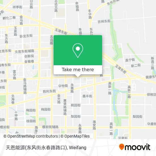 天恩能源(东风街永春路路口) map
