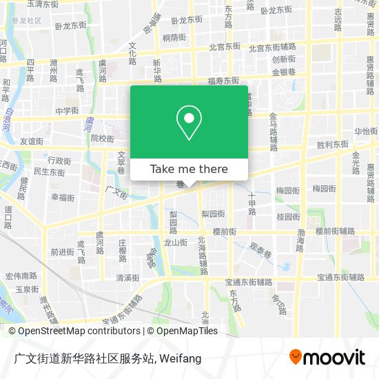 广文街道新华路社区服务站 map