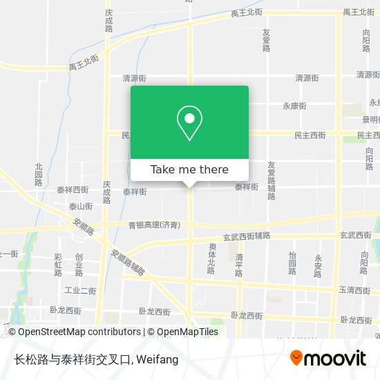 长松路与泰祥街交叉口 map
