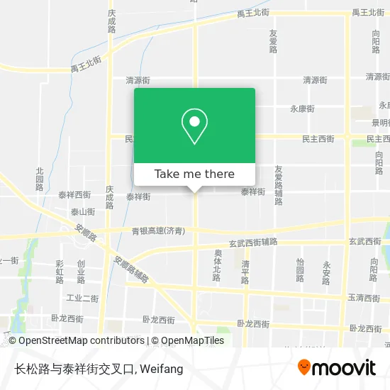 长松路与泰祥街交叉口 map