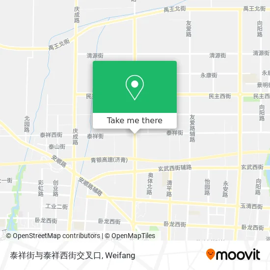 泰祥街与泰祥西街交叉口 map