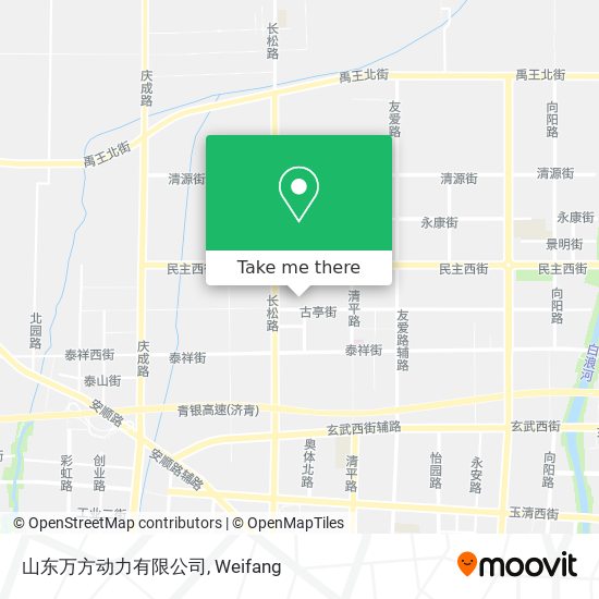 山东万方动力有限公司 map
