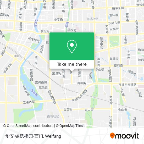 华安·锦绣樱园-西门 map
