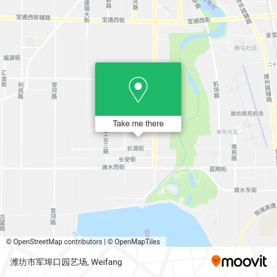 潍坊市军埠口园艺场 map