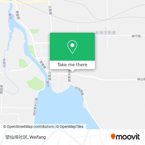 望仙埠社区 map