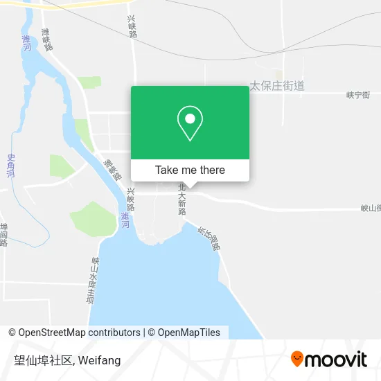 望仙埠社区 map